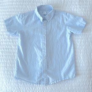 Boy’s Cotton/Linen Button Down Dress Shirt